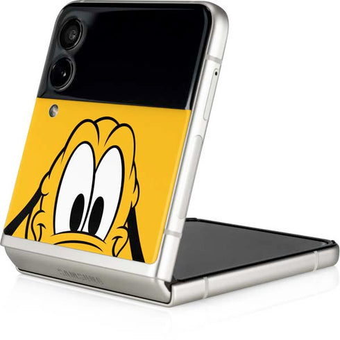 Disney Friends Pluto Up Close Galaxy Z Flip4 5G Skin